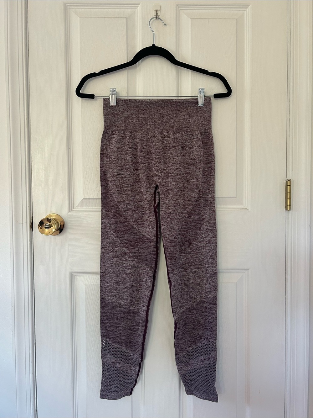 Victoria’s Secret PINK Seamless High Rise Leggings Plum Purple M